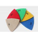 3 Inch Triangular Diamond Polishing Pads Electroplated Sanding Pad For Multi Tool for sale