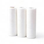 60GSM Quality Kitchen Paper Roll with Hexagonal Pattern for Super Water Absorption Disposable Cleaning Paper for sale
