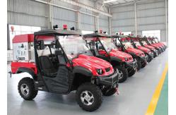 China 4x4 All Terrain Fire Fighting ATV Motorcycle with Water Tank & Pump supplier