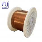 Customized Rectangular Wire 0.2mmx5.0mm Enameled Flat Copper Wire for sale