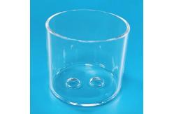 China Transparent Quartz Glass Instrument Perfect For Chemical Industry supplier