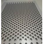 Round Perforated Aluminium-Composite Panel 3-6mm Thickness Customized Pitch for sale