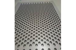 China Customized Rectangle Perforated Aluminum-Composite Panel 3-6mm Thickness supplier