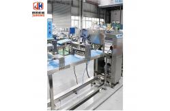 China 8600pcs/H Automatic Roti Canai Making Machine Stuffed Chinese Guokwei Guokui Making Machine supplier