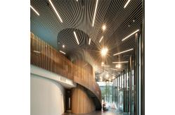 China Dia 50mm Aluminum Metal Ceiling Extruded O-Shaped Pipe Baffle Ceiling System supplier