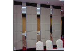China Wall Mount Soundproof Sliding Movable Mirror Partition Wall In office Partitions supplier