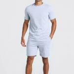                  2023 Cotton Man Tracksuit Sportwear Set for Summer             