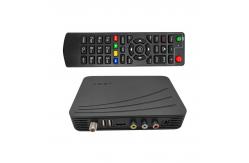 China Teletext Yes DVB-C Set Top Box with Power Adapt Socket 12V 1A supplier