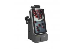 China Self Check Out Kiosk With POS Reader QR Code Scanner supplier