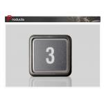 Elevator Hitachi Braille Button / Elevator Push Button  Size 39x39 Mm for sale