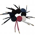 Custom Twisted Sneaker Designer Shoestrings Shoelaces For Hoodie Drawstring With Metal Tips