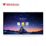 86 Dual System Portable Interactive Whiteboard System Aluminum Alloy Frame