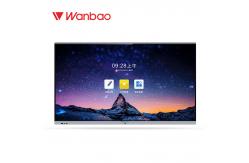 China 86 Dual System Portable Interactive Whiteboard System Aluminum Alloy Frame supplier