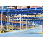 Workshop Pallet Racking Systems , Bridge Type Heavy Duty Storage Shelves for sale