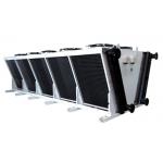 Copper Tubes Immersion Air Dry Coolers With Wet Curtain System for sale