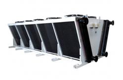 China Copper Tubes Immersion Air Dry Coolers With Wet Curtain System supplier
