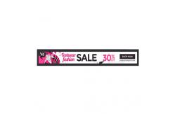 China Aluminum Frame 24 Inch Stretched Bar LCD Display With WiFi Monitor Version supplier