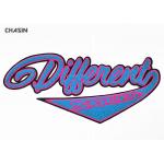 3D Effect Chenille Embroidery Patches Washable  Soft Hand Feeling