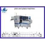 Double Module Led Chip Mounting Machine 90000cph 0.2mm Components