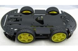 China Four Wheel Drive Vehicle Chassis With Two Way Infrared Probe supplier