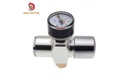 China No Leaking 0-60 PSI Mini Keg CO2 Regulator For Carbonation supplier