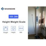 Electrical Bluetooth Ultrasonic Height And Weight Machine With LED Display for sale