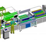 Industrial Energy Storage 18650 Lithium Battery Assembly Machines with Cooling System