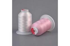 China Dyed 150D/2  Polyester White Machine Embroidery Thread with wear-resistant supplier