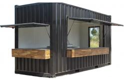 China Stylish Coffee Shop Modified Shipping Container Innovative Space Personalization supplier
