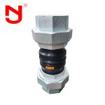 Stainless Steel Screwed Union Bspt Threaded Expansion Joint Rubber Thermal Expansion Joint for sale