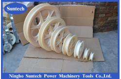 China MC Nylon Cable Pulley Sheaves For Transmission Stringing Pulley Block supplier