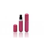 Cosmetic Refillable Perfume Bottle Aluminum Outside Parfum Pump With 5ml for sale