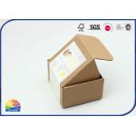 Recycled Matt Lamination Corrugated Mailer Box Customized CMYK Printed for sale