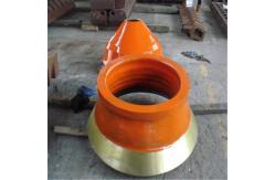 China 540 HB Tensile Cone Crusher Mantle And Concave Mining Machine Spare Parts supplier
