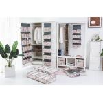 Bloom Pattern Cozy Organizer , 12 Compartment Under The Bed Shoe Organizer