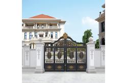 China Compound Wall Aluminium Fence Gate Security Electric Lightweight OEM supplier
