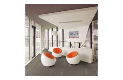 China High Grade Carpet Tiles Office Square Carpet With PVC Backing supplier