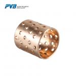 Wrapped Bronze Sliding Bearing with Lubrication Holes WB802 Bronze Bushing CuSn8P0.3 CuSn6P for sale