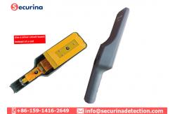 China Full Body Scanner Hand Held Security Detector Non Ferrous ABS Plastic Material supplier