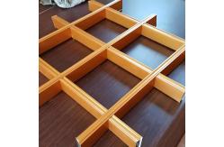 China Interion Decoration Aluminum Grille Ceiling Special Office Ceiling Grid Panel supplier