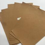 700*1200mm 650*1000mm Thickness 105gsm Jumbo Recycled Kraft Paper Roll for sale