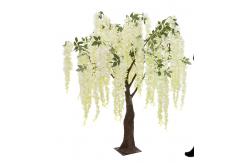 China 150cm Height Artificial Wisteria Tree UV Stabilized Fiberglass Plastic supplier