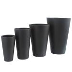 Smooth Surface Fiber Clay Planter For Flower / Green Plant Growing Needs for sale