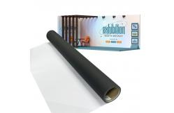 China 100% Polyester Black Back Blockout Fabric For Advertising Textiles supplier