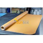 Fireproof Silicone Cloth 1mm Silicone Coated Fiberglass Fabric Cloth Roll for sale
