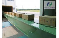 China High Efficiency Industrial Belt Conveyor For Truck Container Loading And Unloading supplier