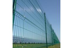 China TL-63 Triangle Bending Fence  Galvanized Iron 3D Wire Fence supplier