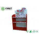 Customized Logo Printing POP Floor Display Cardboard Display Shelf