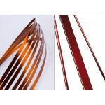 Super Thin Enameled Square Copper Wire Rectangular Magnet Wire For High Frequency Transformers for sale