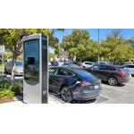 43inch Outdoor Stations Waterproof Digital Signage Display LCD Electric Car Charging Pile for sale